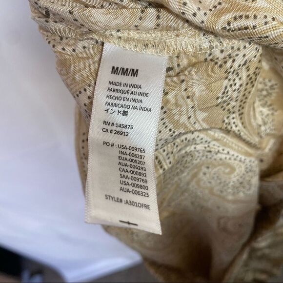 Amuse Society x Cassie Freda Pants in Paisley Cream - Picture 7 of 9